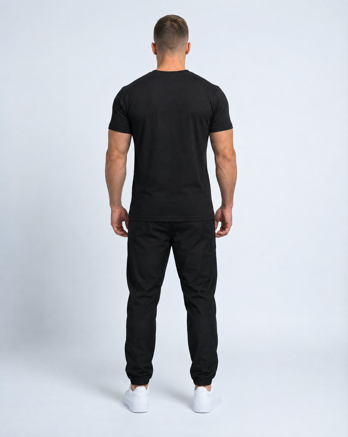 Golden Vein Basic Shirt in Schwarz – Produktansicht 3