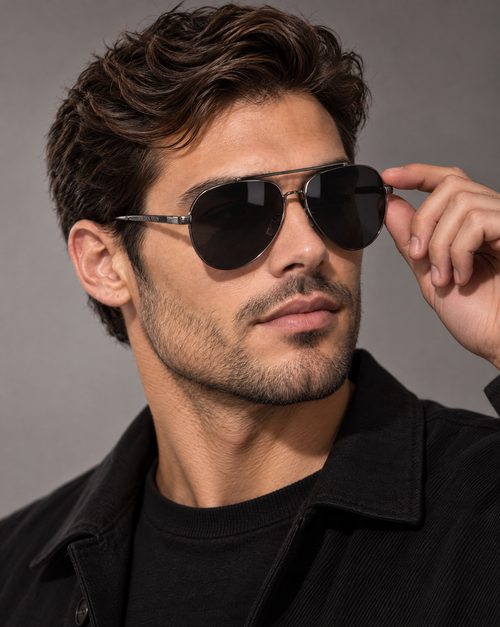 ASCARI™ Sonnenbrille – Gunmetal Silver