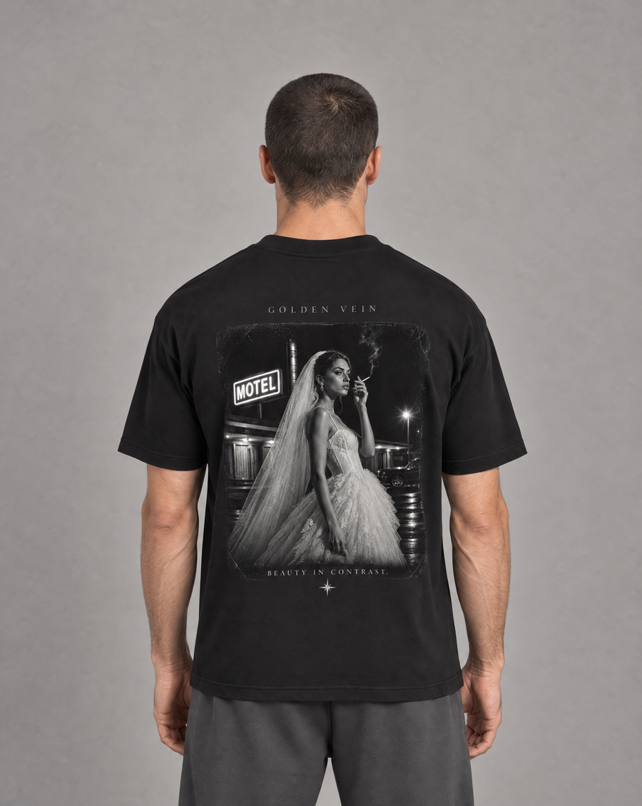 Golden Vein Parables T-Shirt – Nocturne – Black