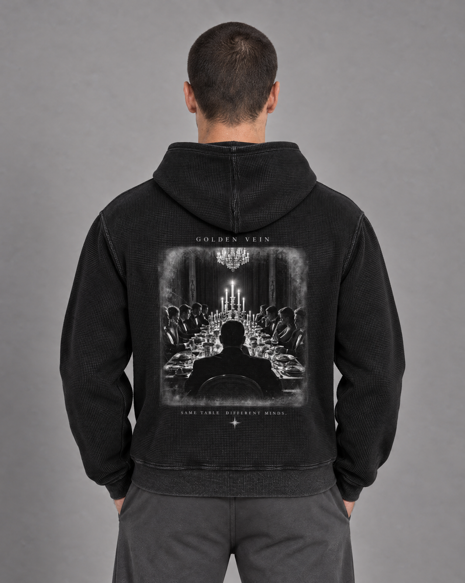 Golden Vein Parables The Assembly Hoodie – Black