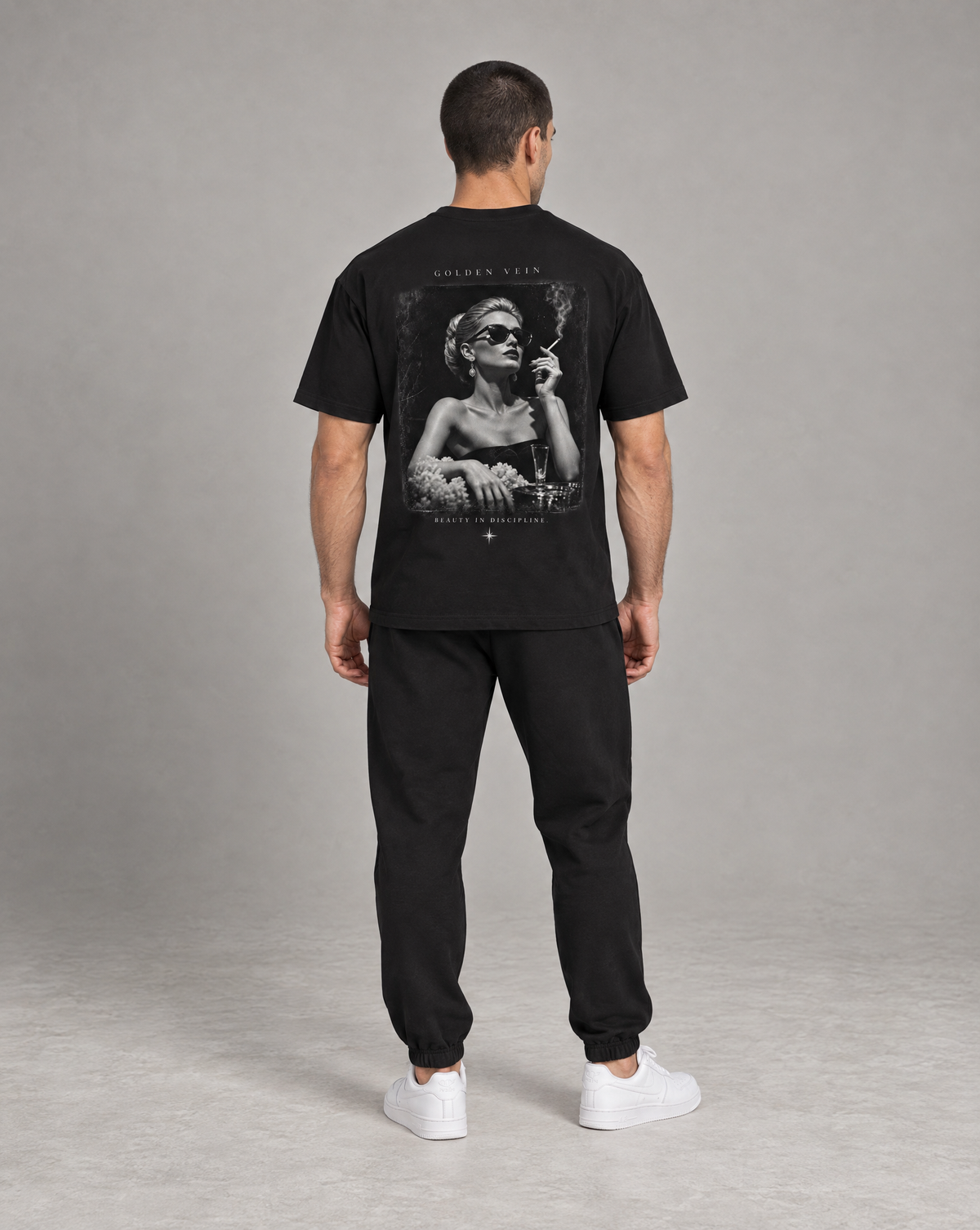 Golden Vein Parables T-Shirt – Vice – Black – Produktansicht 5