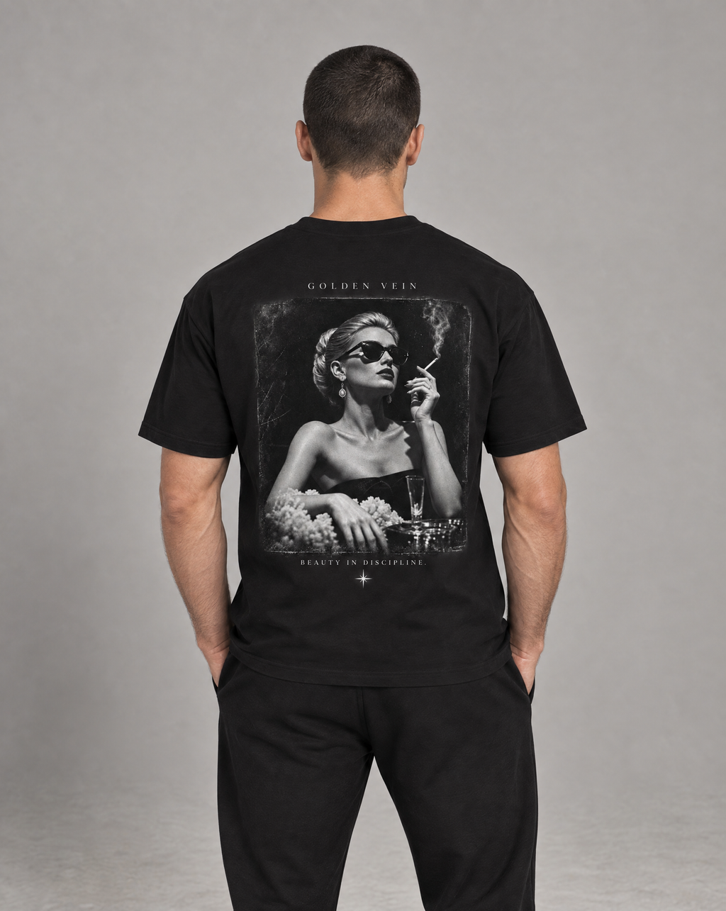 Golden Vein Parables T-Shirt – Vice – Black – Produktansicht 1