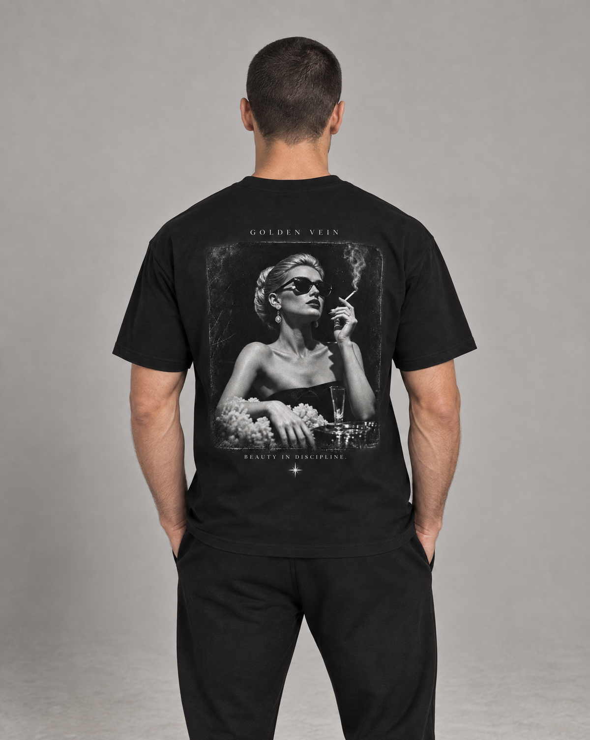 Golden Vein Parables T-Shirt – Vice – Black – Produktansicht 1