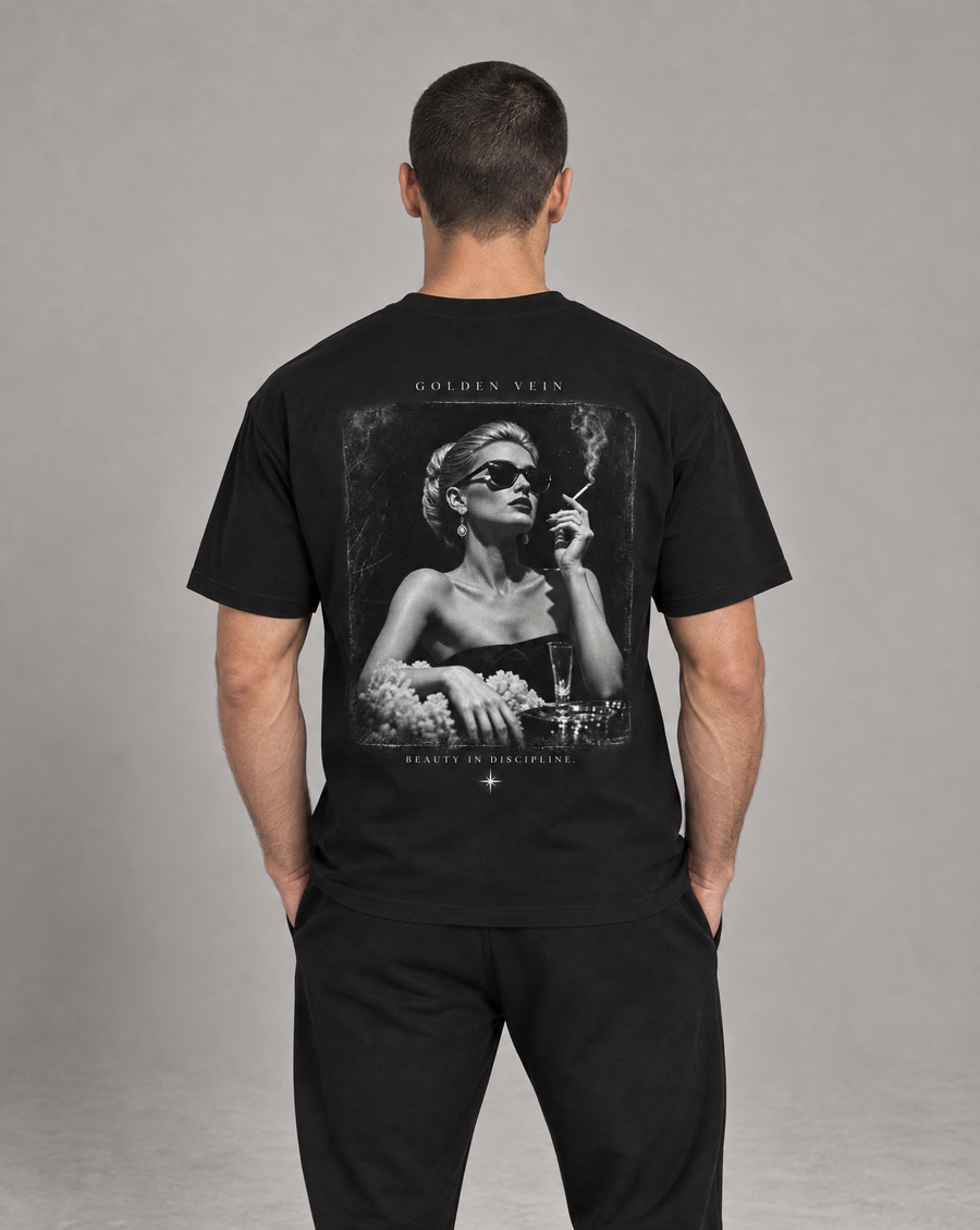 Golden Vein Parables T-Shirt – Vice – Black – Produktansicht 1