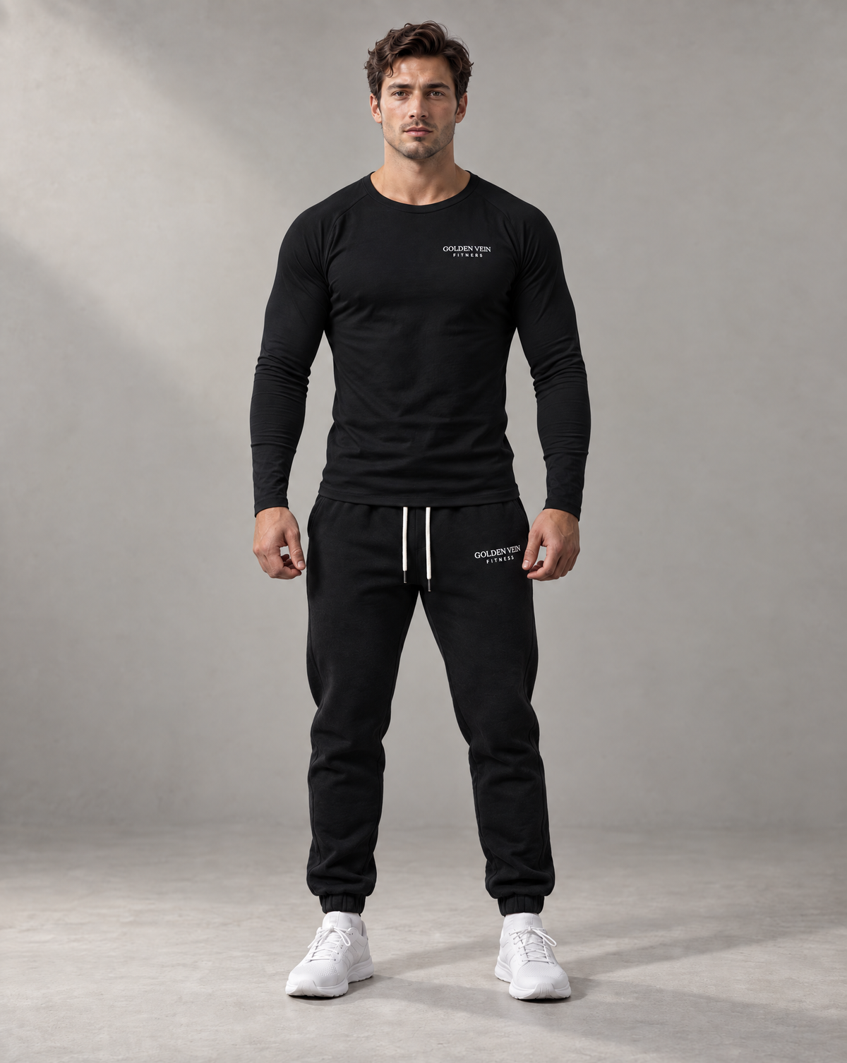 GV Premium Jogger – Schwarz – Produktansicht 2