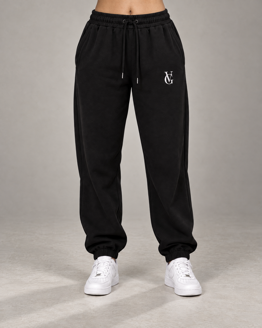 Golden Vein Heavyweight Fleece Jogger – Black – Produktansicht 1