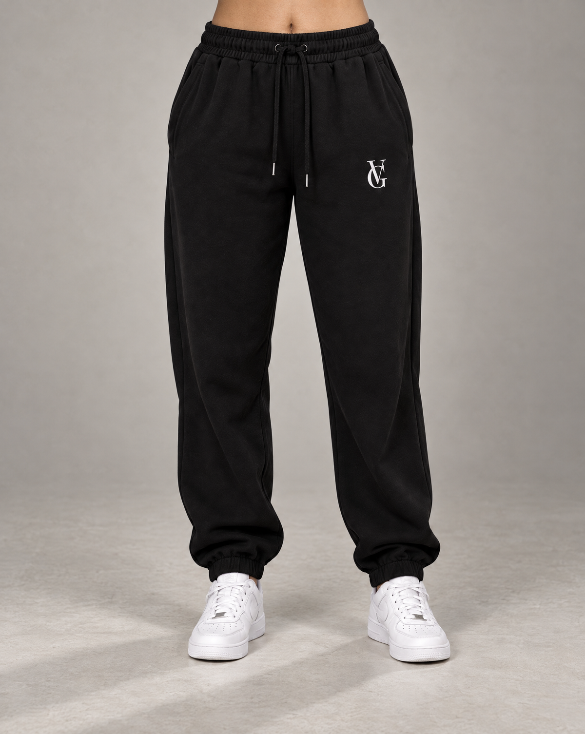 Golden Vein Heavyweight Fleece Jogger – Black – Produktansicht 1