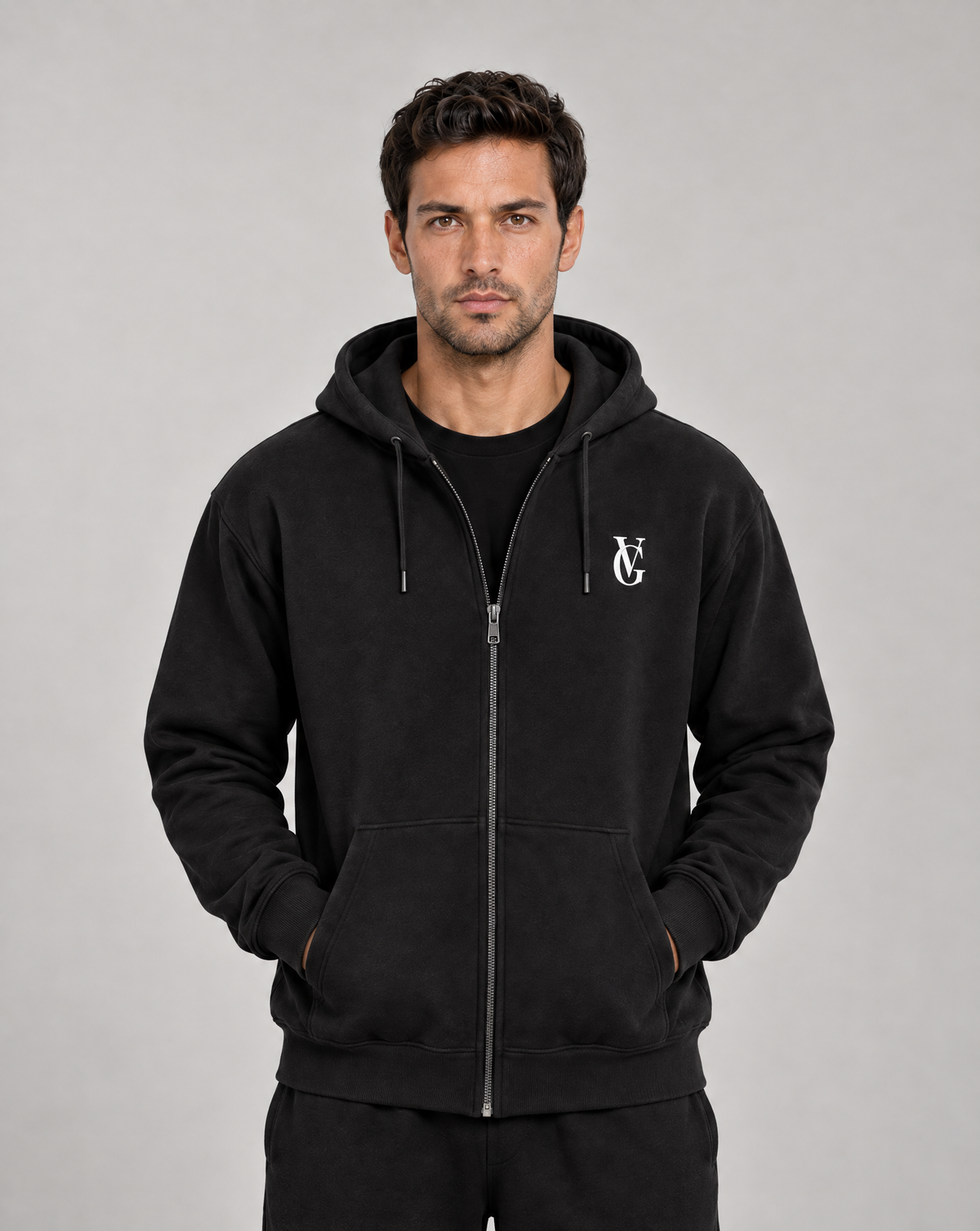 Be Ready To Lose It All – Zip Hoodie – Produktansicht 1