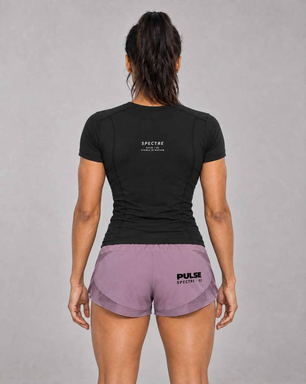 PULSE™ Topstitch Training T-Shirt – Black – Produktansicht 2