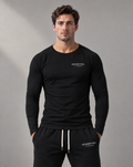 Golden Vein Longsleeve in Schwarz – Produktansicht 1