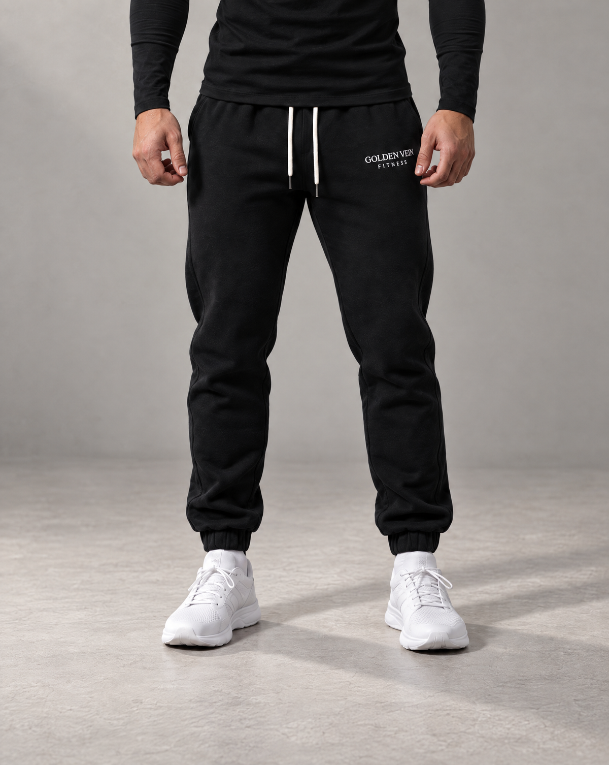 GV Premium Jogger – Schwarz – Produktansicht 1