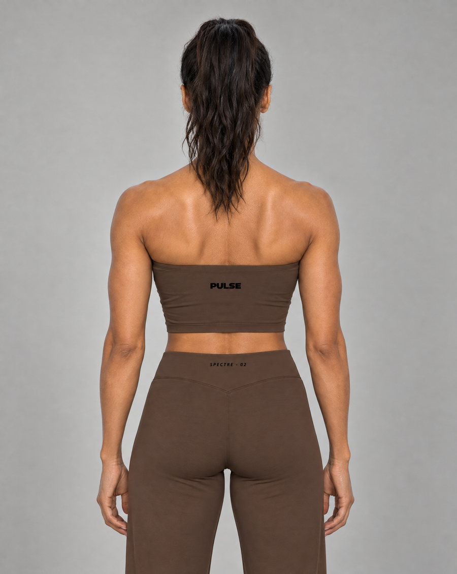 PULSE™ Flow Tube Top – Brown – Produktansicht 2