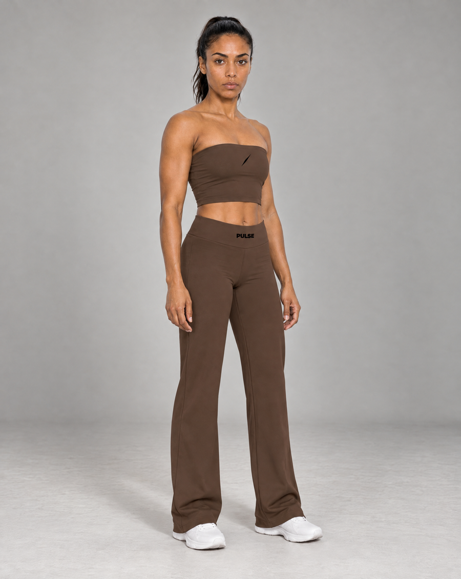 PULSE™ by Golden Vein Yogahose in Braun – Produktansicht 3