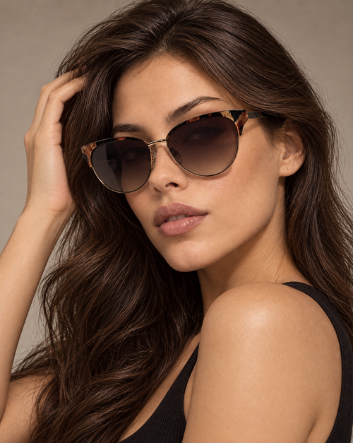 AURÉN™ Sonnenbrille – Tortoise Gold – Produktansicht 2