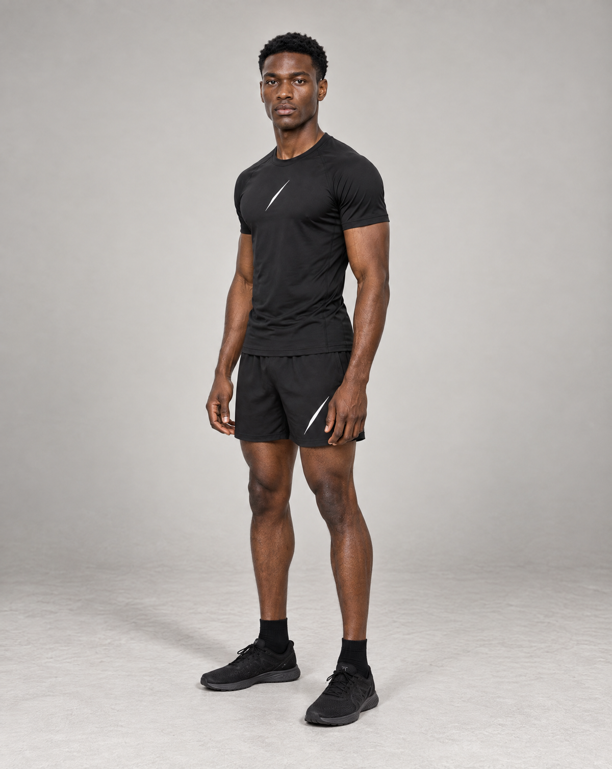 PULSE™ Training Shorts – Schwarz