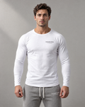 Golden Vein Longsleeve in Weiß – Produktansicht 1
