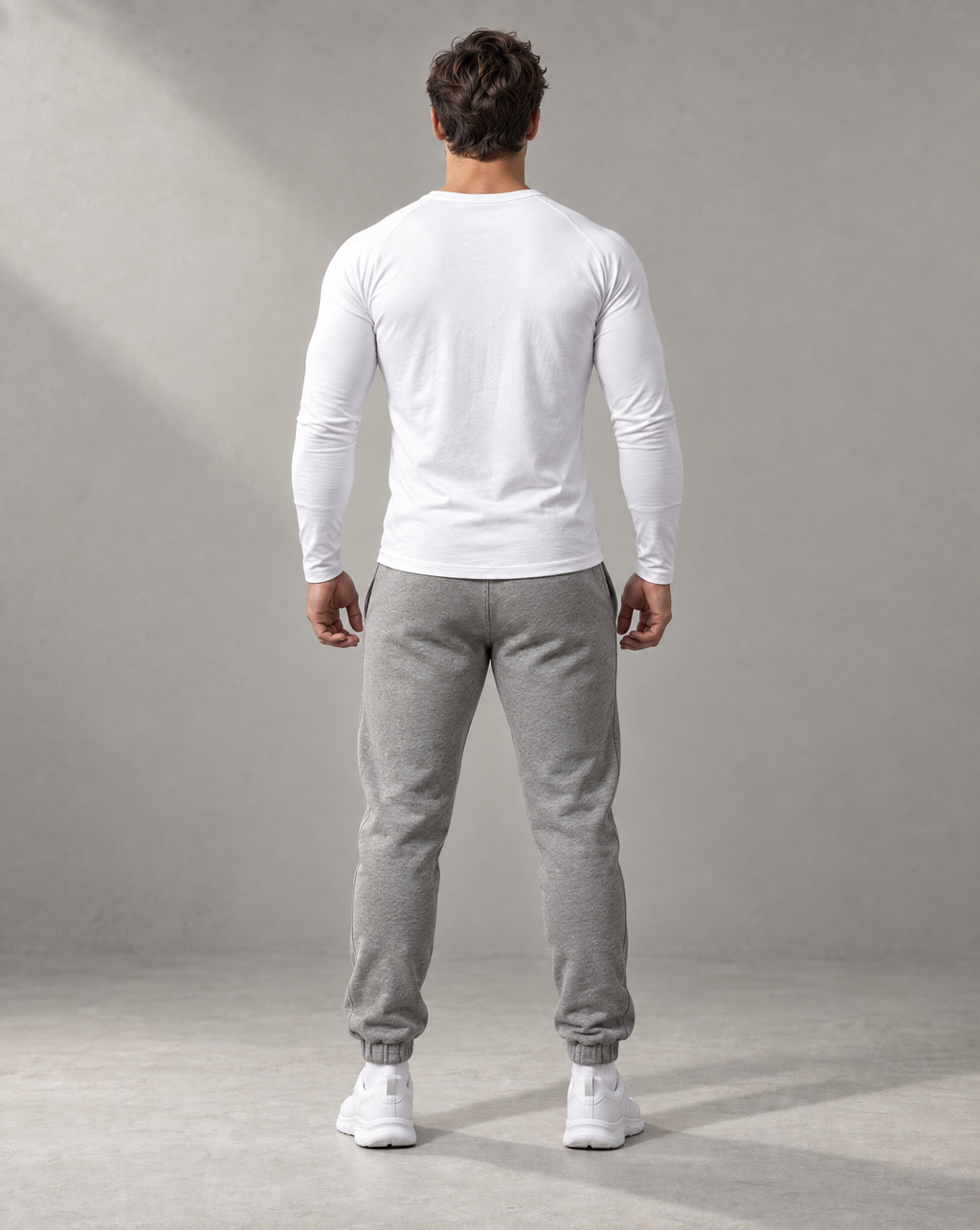 Golden Vein Longsleeve in Weiß – Produktansicht 3