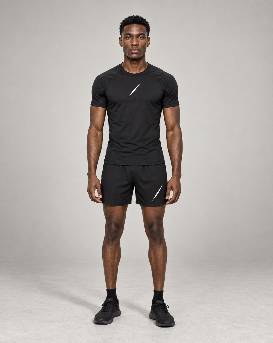 PULSE™ Compression Shirt – Schwarz
