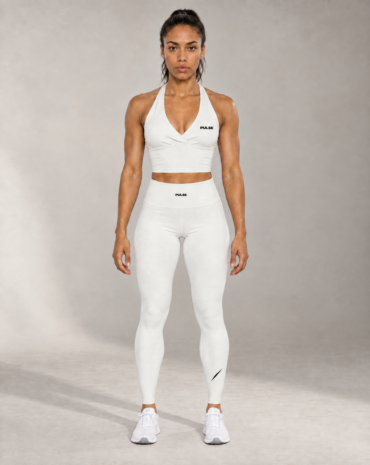PULSE™ SPECTRE Cropped Jacket – Weiß