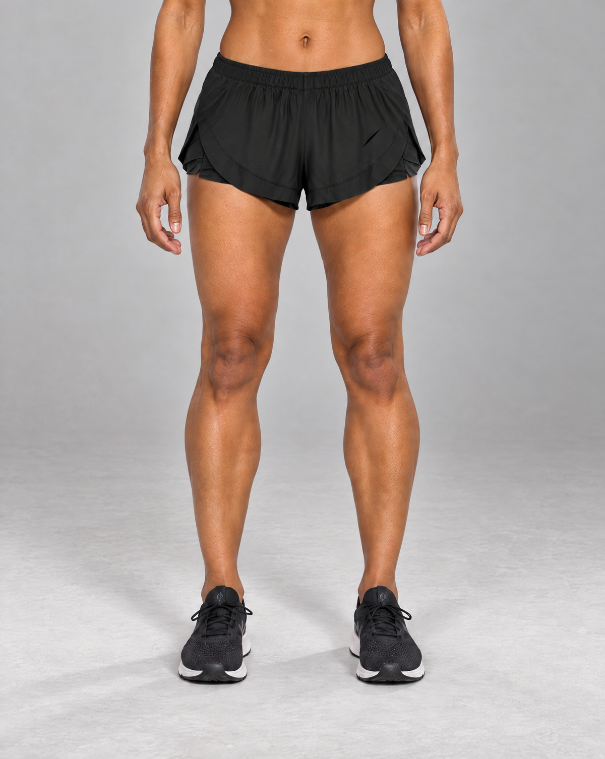 PULSE™ Paneled Training Shorts – Black – Produktansicht 1