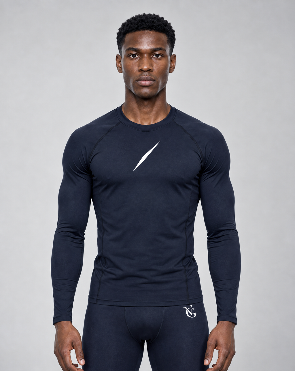 PULSE™ Compression Longsleeve – Navy