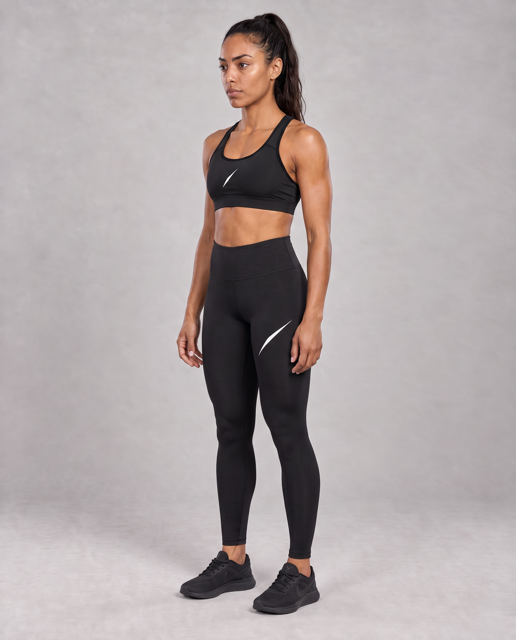 PULSE™ by Golden Vein Kompressionsleggings High-Waist in Schwarz – Produktansicht 3