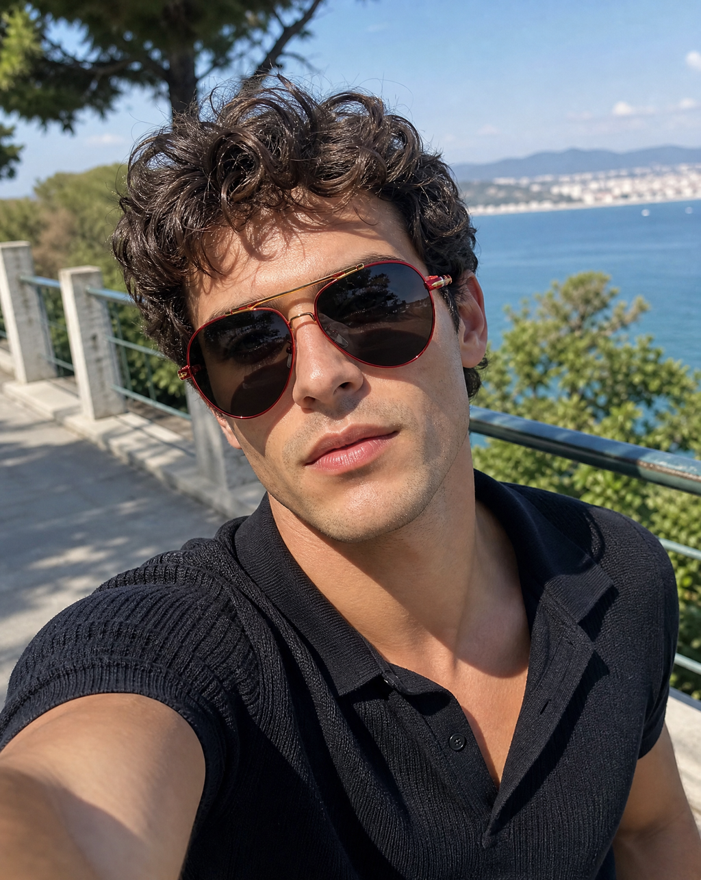 ASCARI™ Sonnenbrille – Rosso Gold