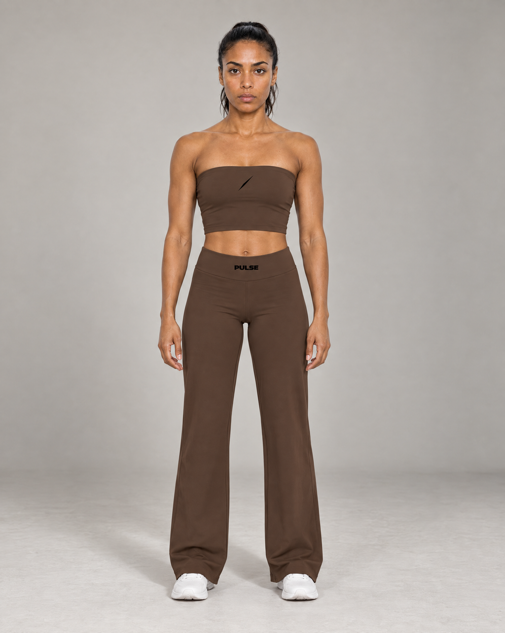 PULSE™ Flow Tube Top – Brown – Produktansicht 6