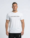 Golden Vein Basic Shirt – Weiß