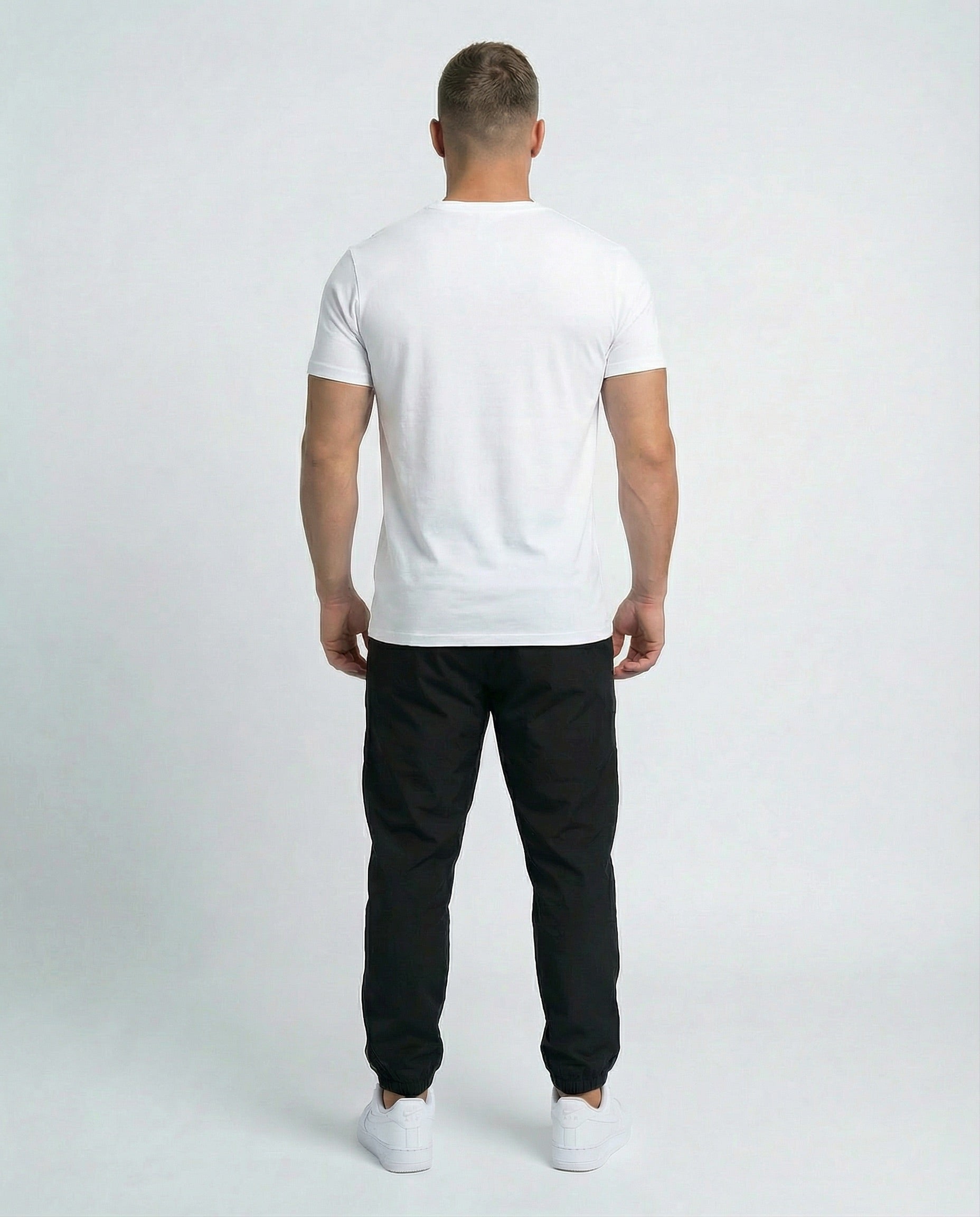 Golden Vein Basic Shirt – Weiß