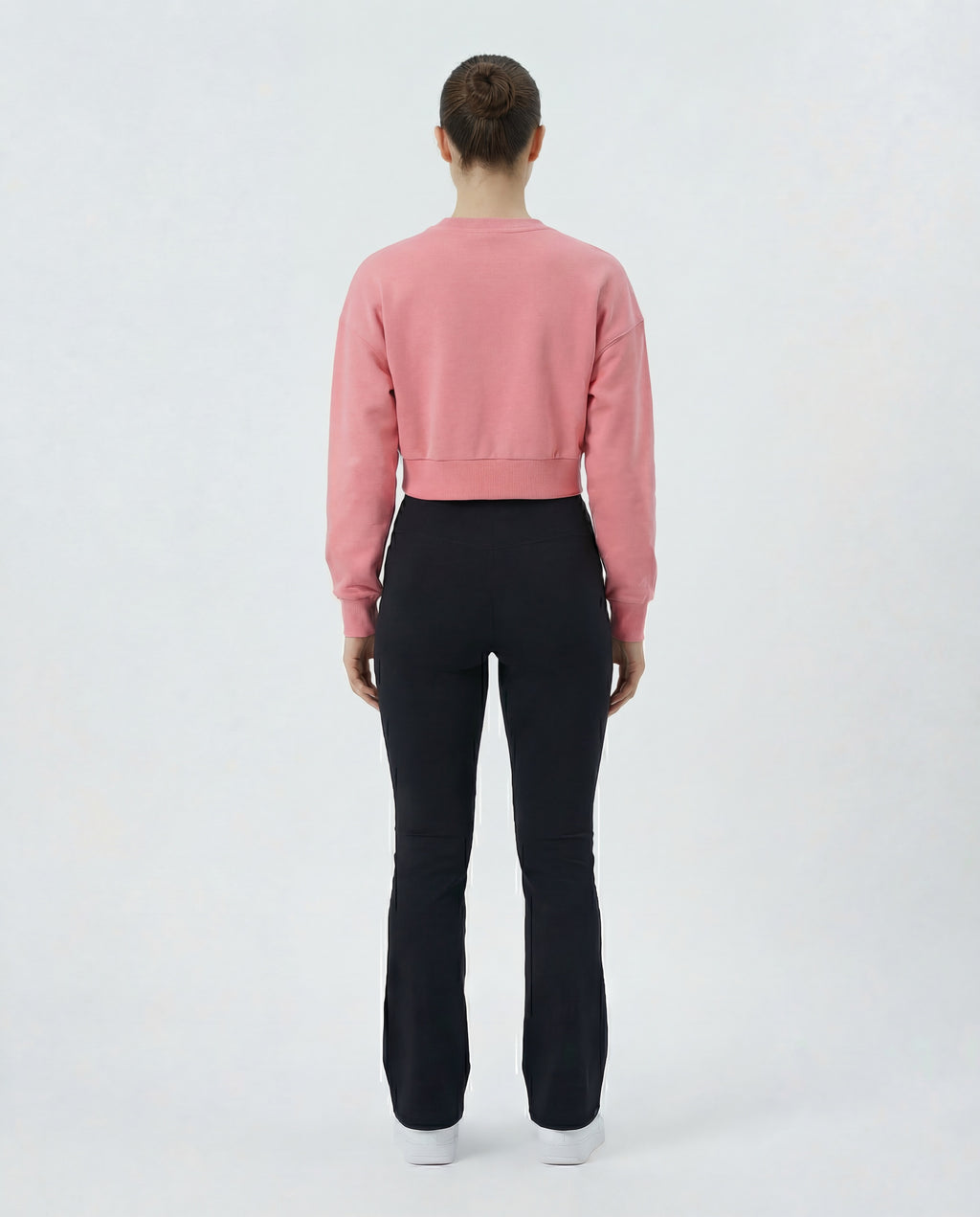 Cropped Sweater - Pink