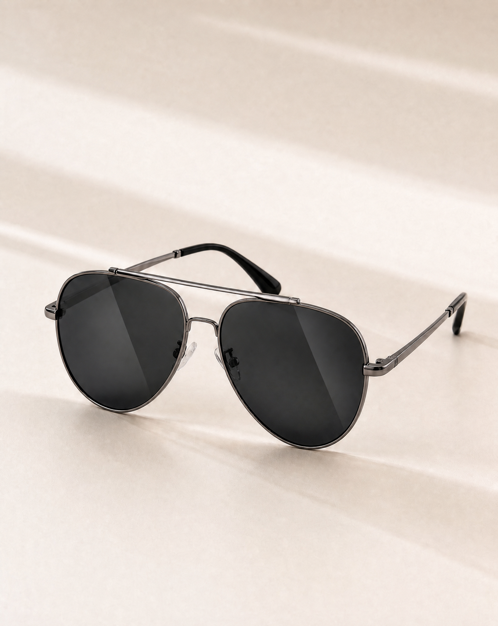 ASCARI™ Sonnenbrille – Gunmetal Silver