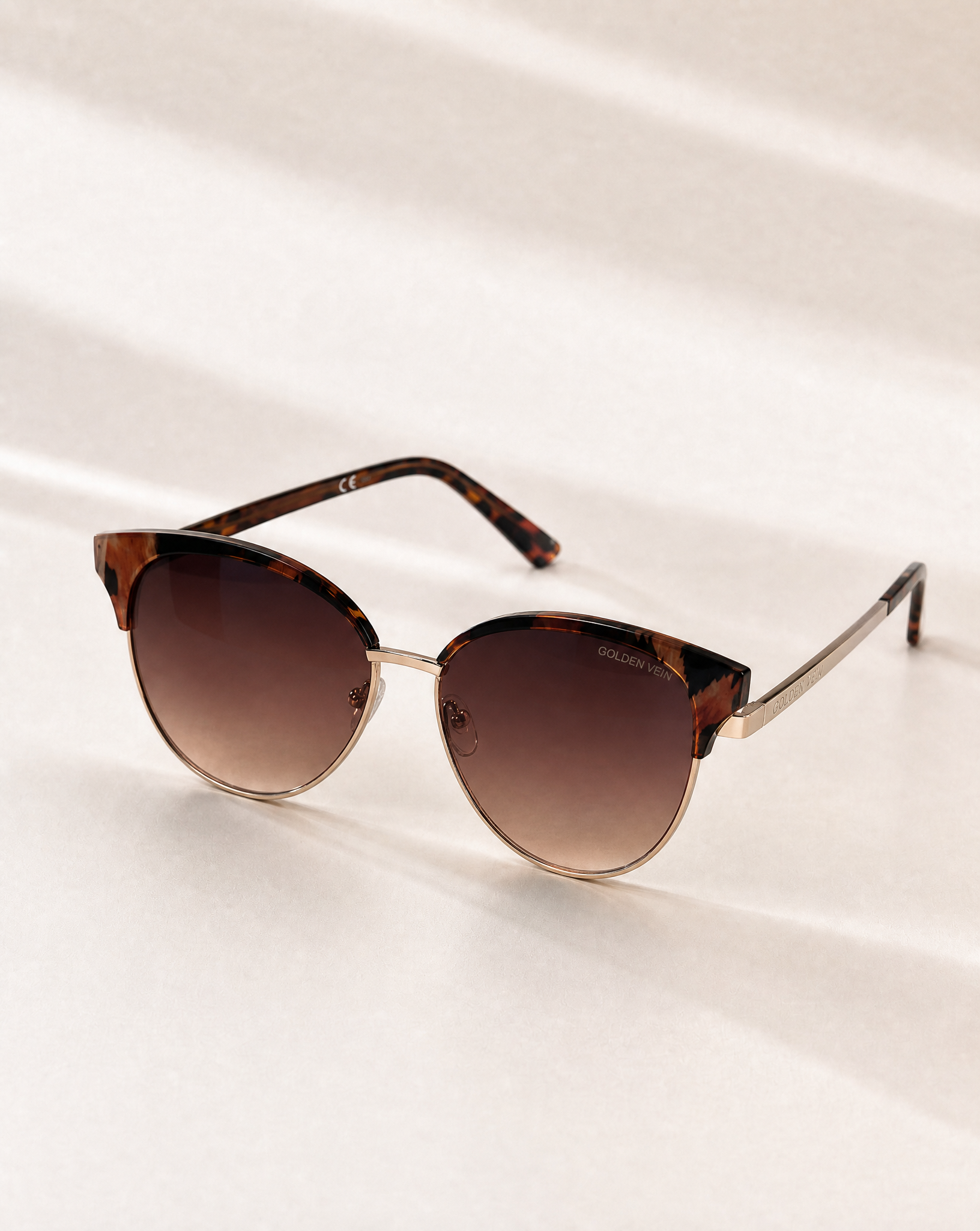AURÉN™ Sonnenbrille – Tortoise Gold