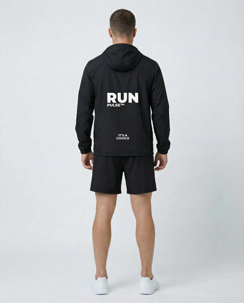 PULSE™ Run Windbreaker – Black