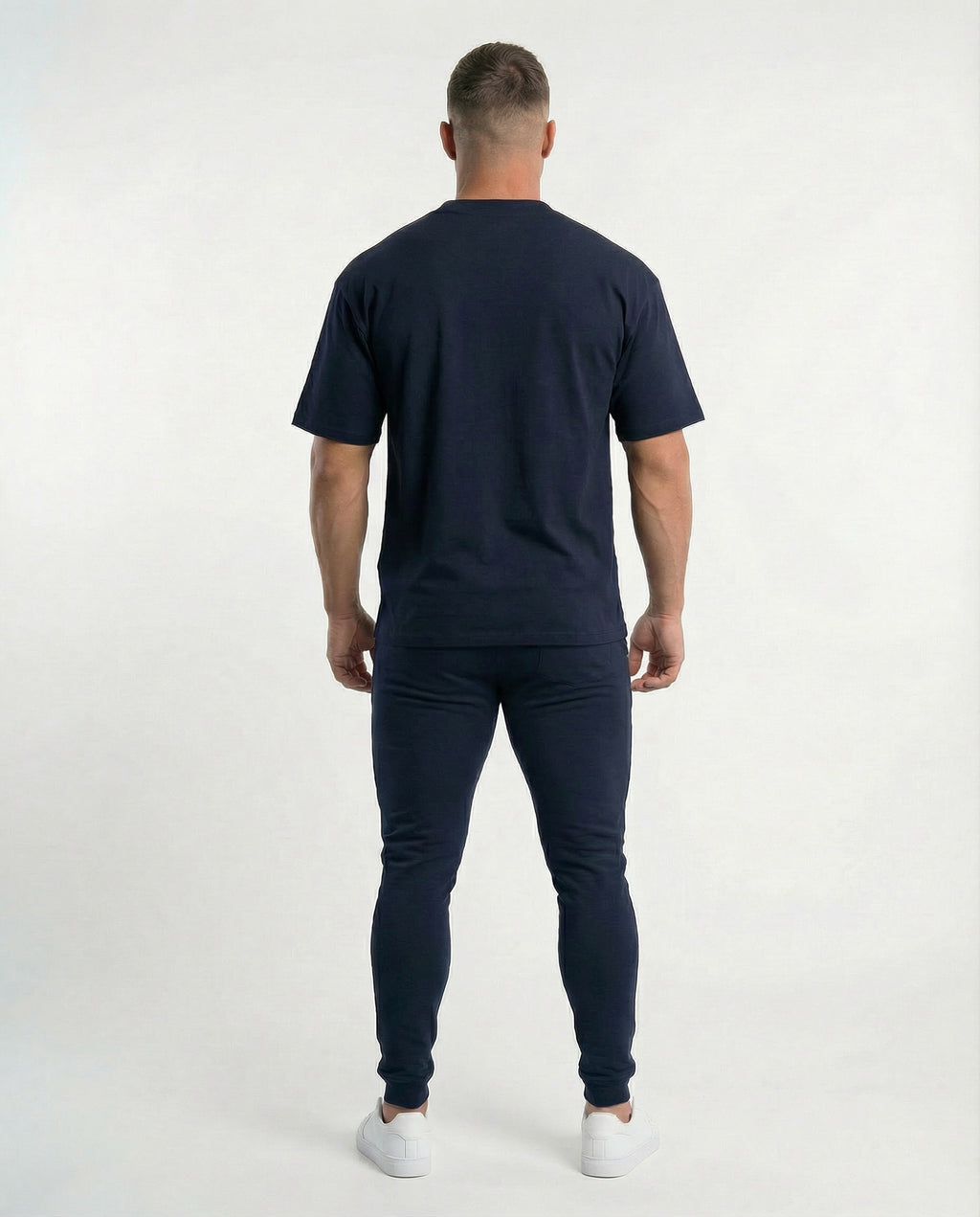 Golden Vein Fit Jogger – Navy