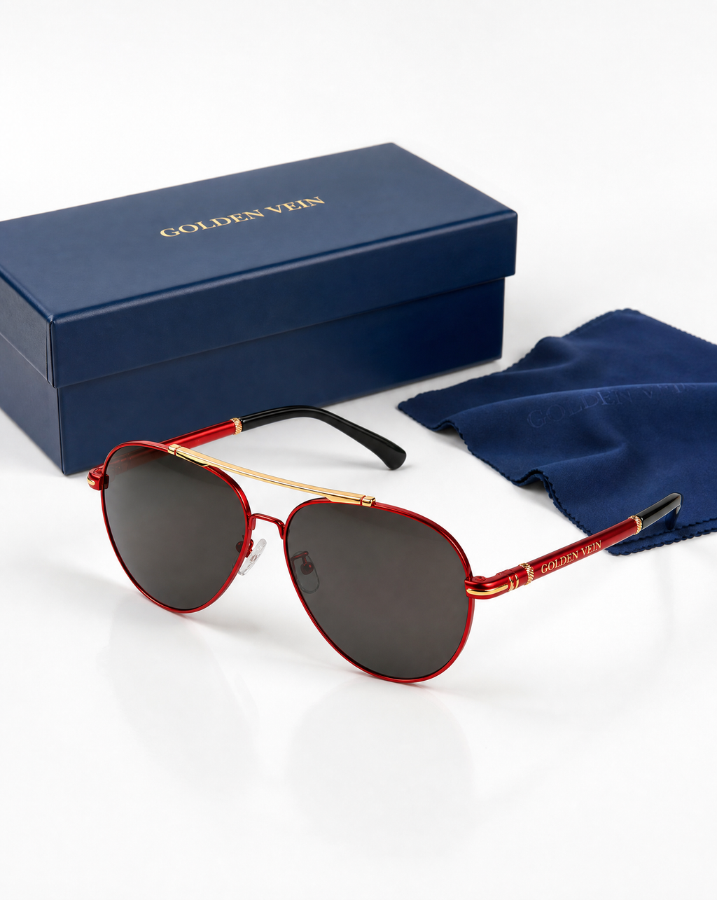 ASCARI™ Sonnenbrille – Rosso Gold
