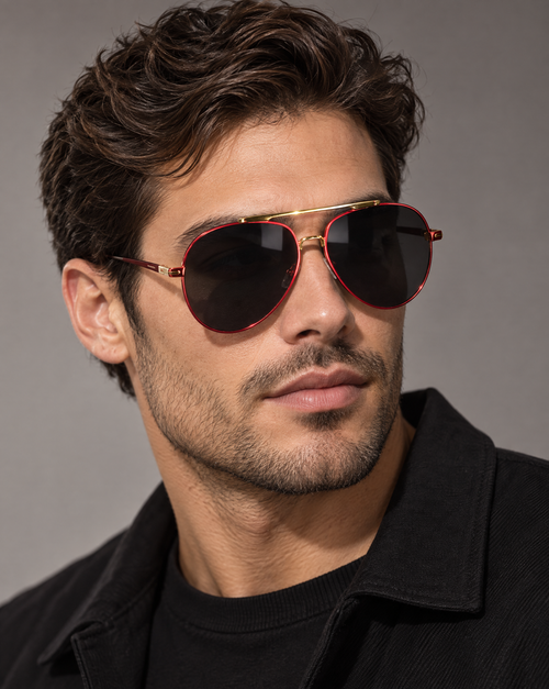 ASCARI™ Sonnenbrille – Rosso Gold