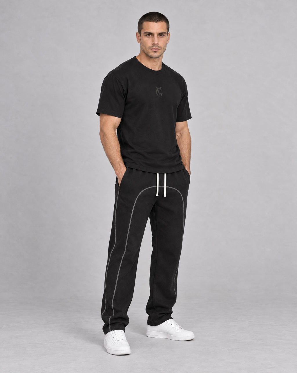 Golden Vein Structure T-Shirt – Produktansicht 3