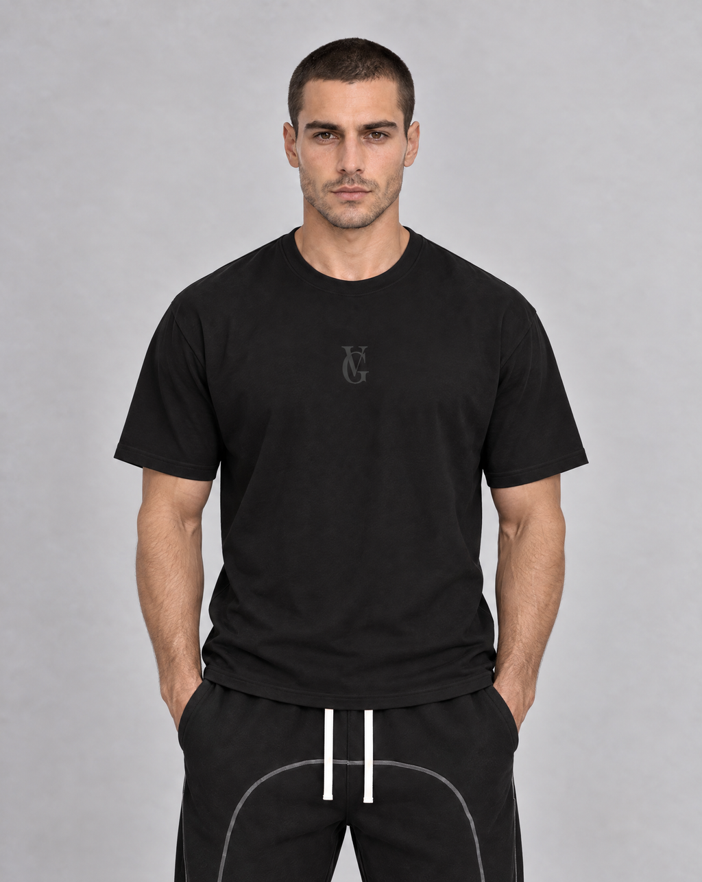 Golden Vein Structure T-Shirt – Produktansicht 1