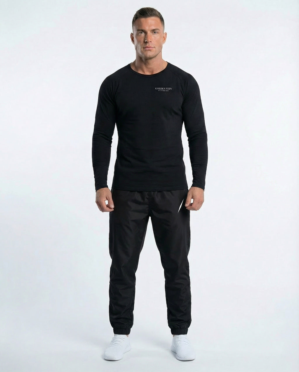 Longsleeve – Schwarz