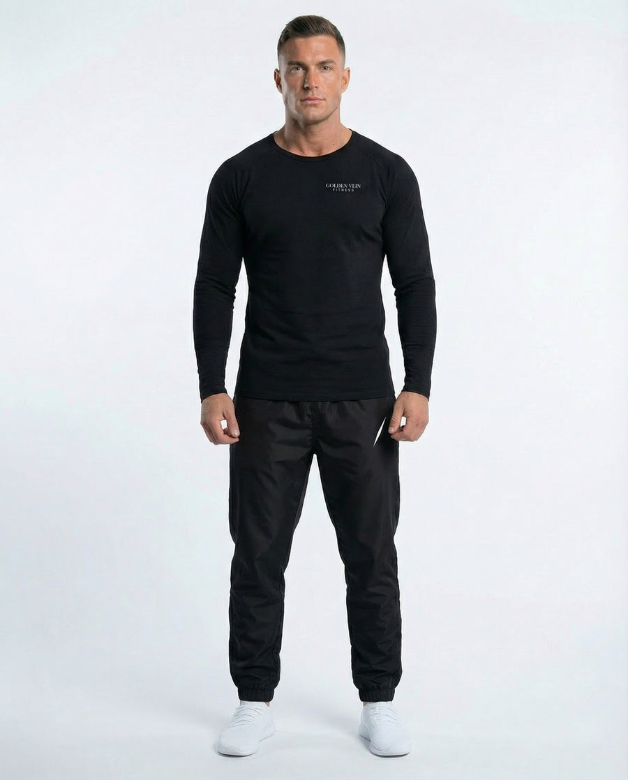 Longsleeve – Schwarz