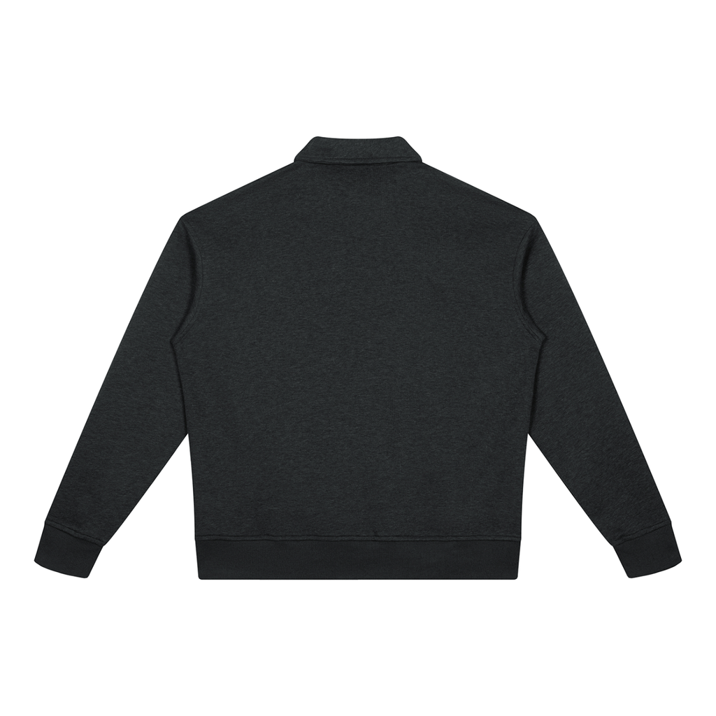 Golden Vein Boxy Quarter-Zip – Black – Produktansicht 7