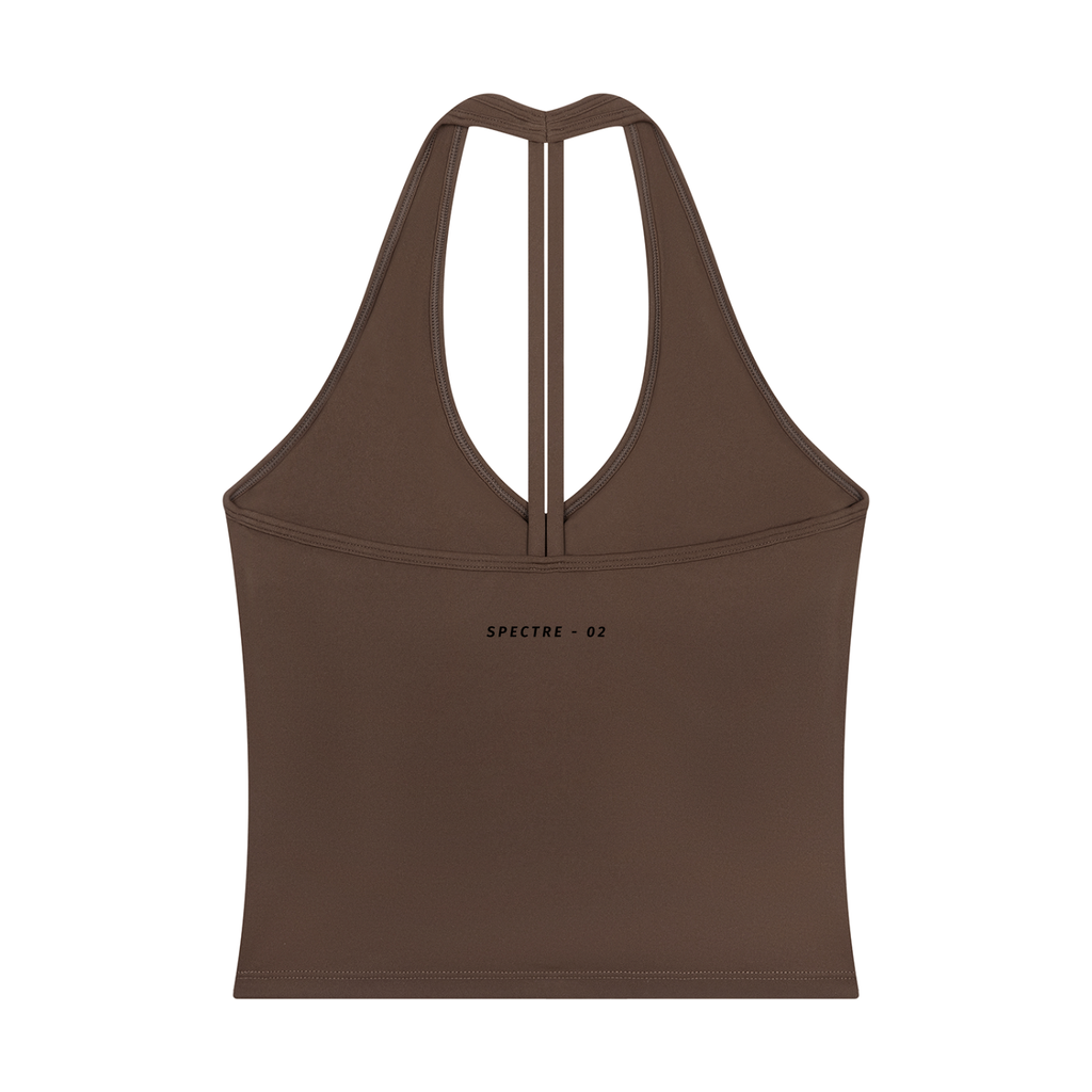 PULSE™ Form Halter Top – Brown – Produktansicht 7