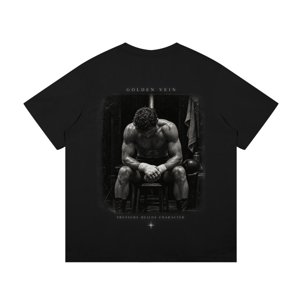 Golden Vein Parables T-Shirt – Burden – Black – Produktansicht 7
