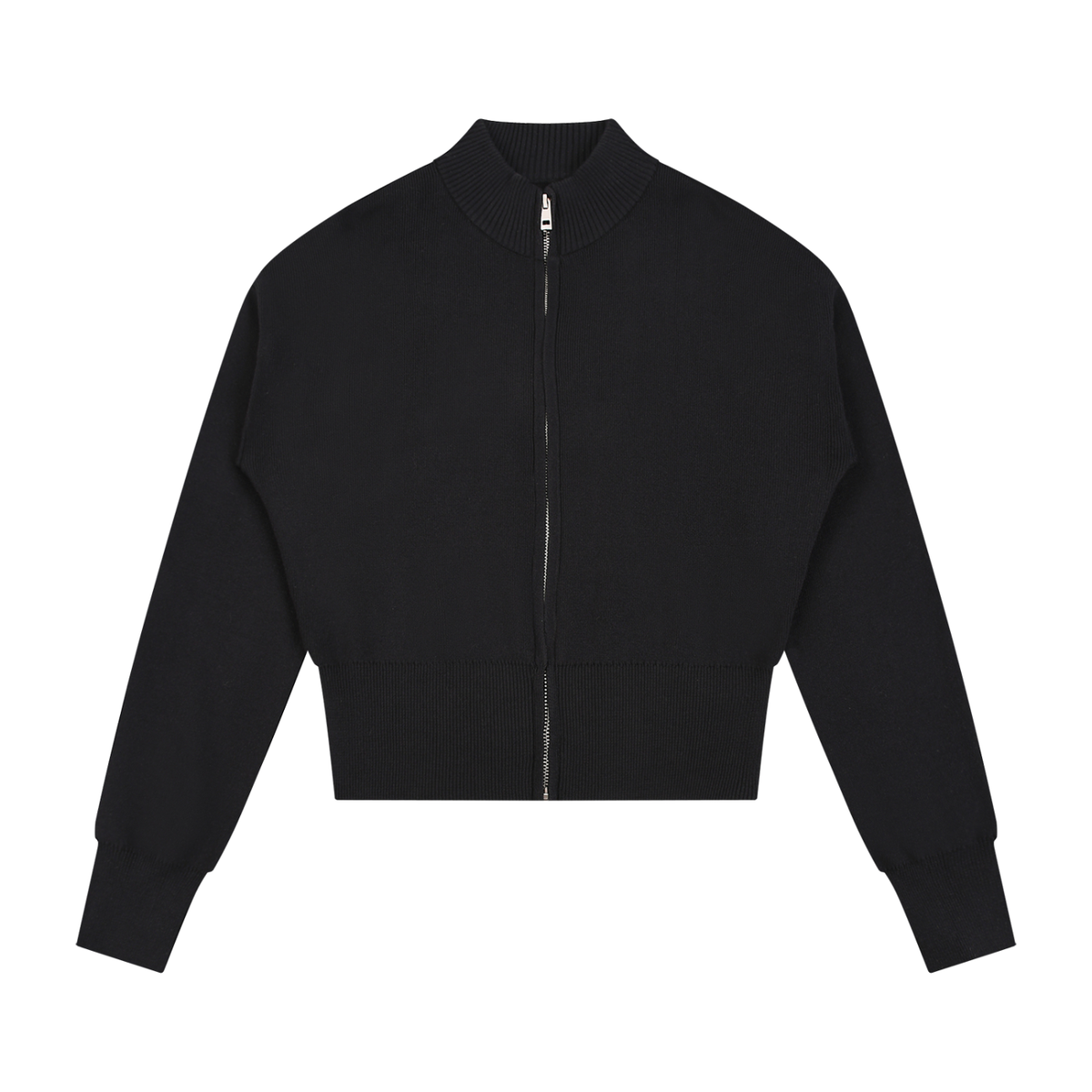 Golden Vein Zip Cardigan – Black – Produktansicht 6