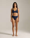 GV High Waist Bikini Navy – front view