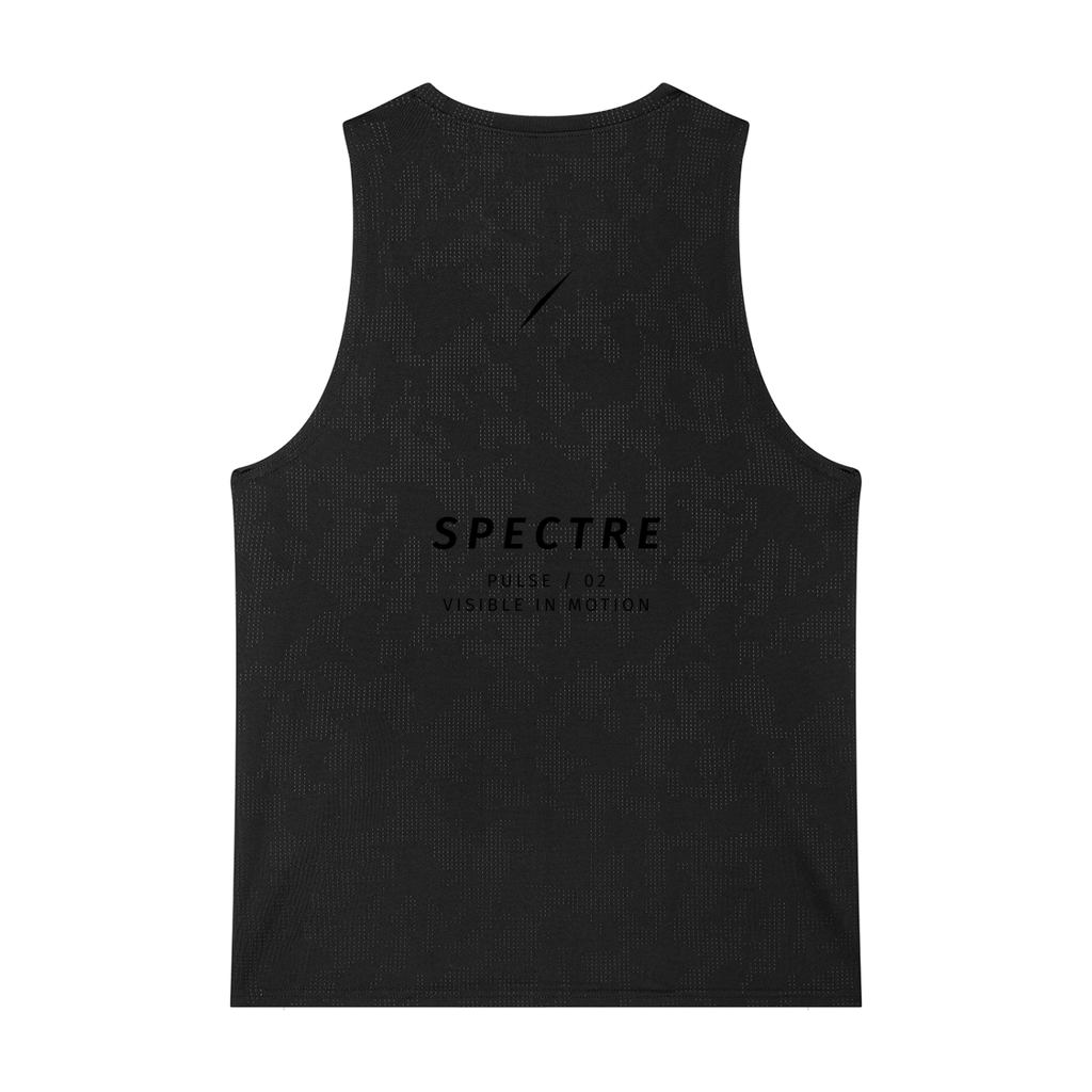 PULSE™ Jacquard Training Tank – Black – Produktansicht 8