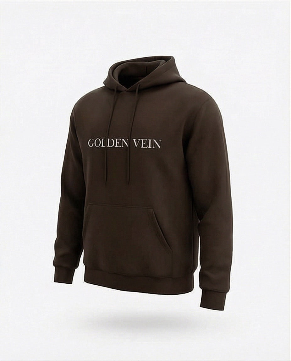 Classic Hoodie – Dunkelbraun