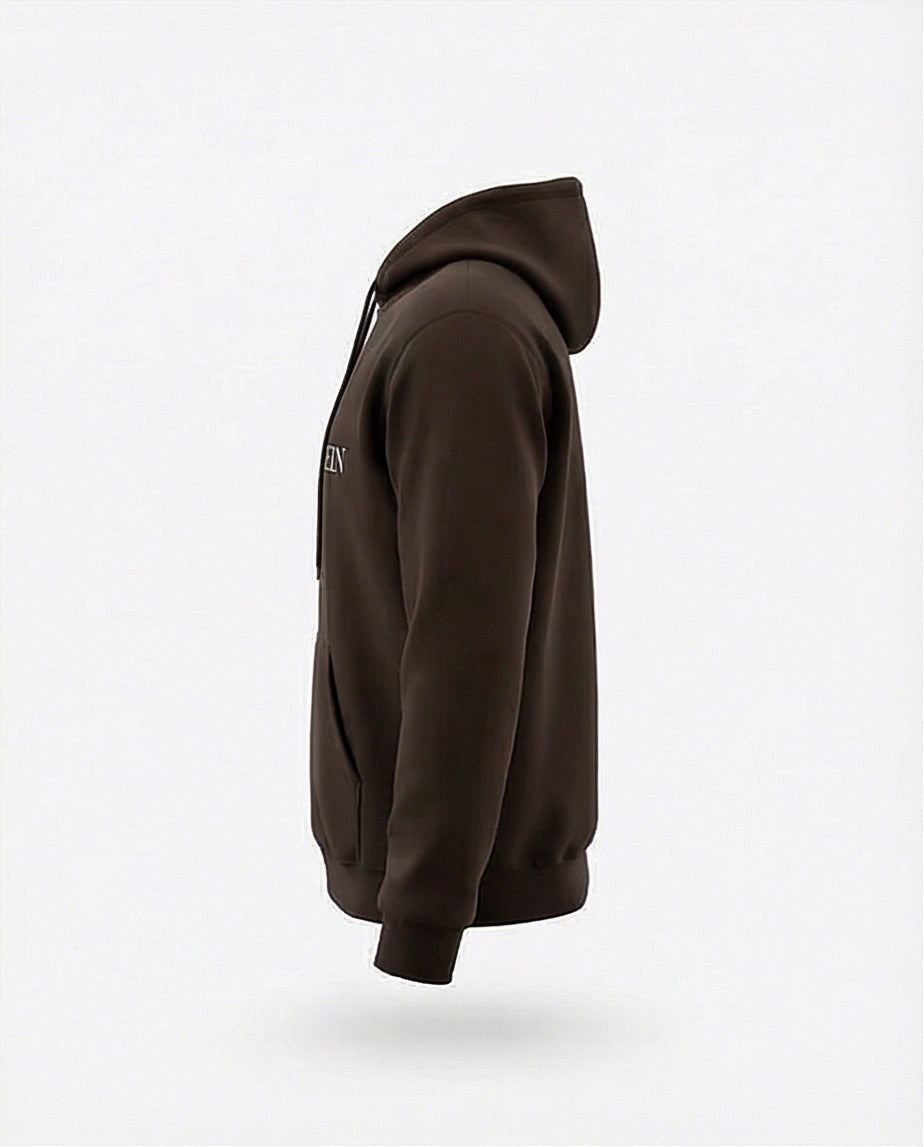 Classic Hoodie – Dunkelbraun