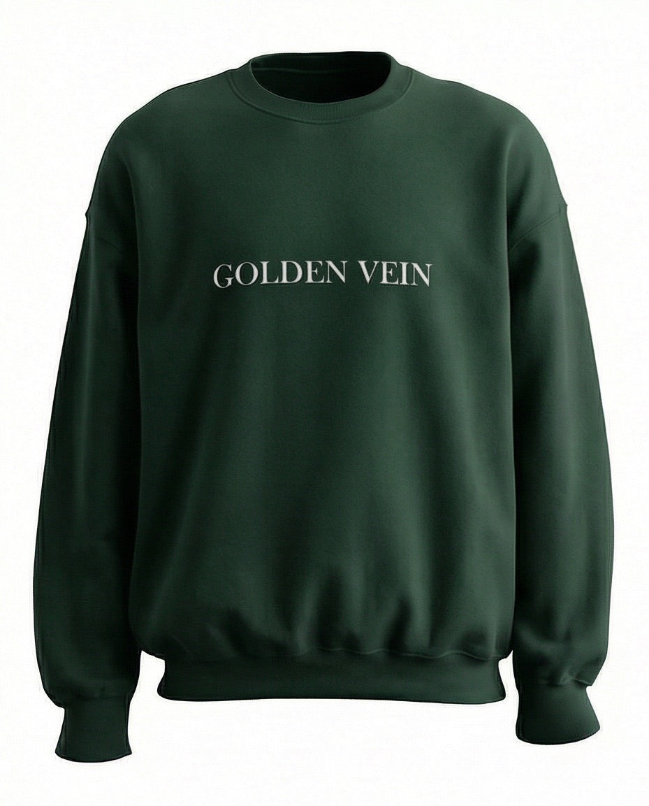 Classic Crewneck Sweater – Grün